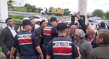 Tekirdağ'da basın açıklaması savaş alanında döndü: Site sakinleri ile firma yetkilileri arasında arbede