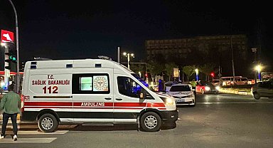 Tır ile otomobil çarpıştı:1 yaralı