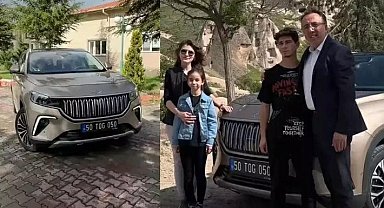 TOGG Kapadokya yollarında