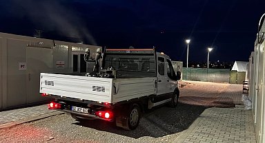 Toplu yaşam alanlarında ilaçlama çalışması