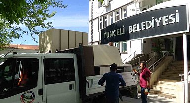 Tunceli Belediyesi birimleri farklı noktalarda hizmet vermeye başladı