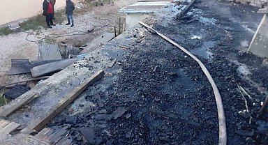 Tunceli'de korkutan yangın