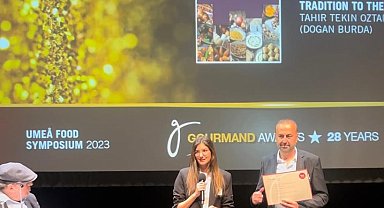 Ünlü şefe İsveç'ten ödül