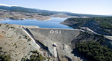 Uşak'taki barajlara bahar geldi