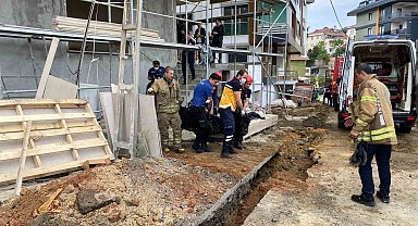 Üsküdar'da inşaatın asansör boşluğunda ceset bulundu