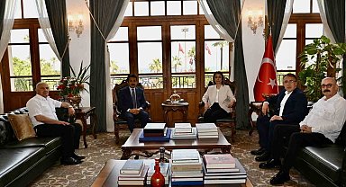 Vali Becel ve Başkan Savran Hatay'da