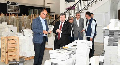 Vali Tavlı, Ermaş çalışanları ile bir araya geldi