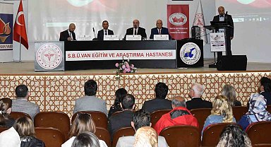 Van'da "Hasta ve Hekim İçin Güvenli Kan Transfüzyonu" eğitim semineri