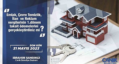 Vergi ödemelerinde son gün 31 Mayıs