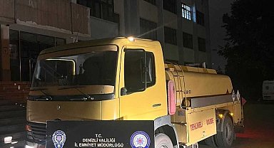 Yakıt tankerinden kaçak akaryakıt çıktı