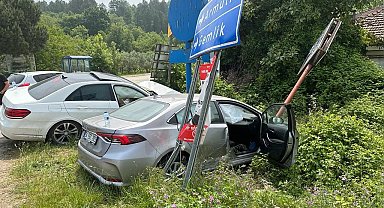 Yalova'da trafik kazası: 2 yaralı