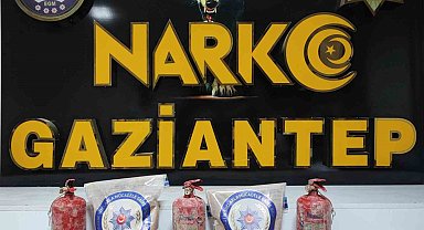 Yangın tüpleri içerisinde eroin sevkiyatı