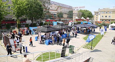 Yarının insan kaynağı gençler 100'e yakın firma ile bir araya geldi