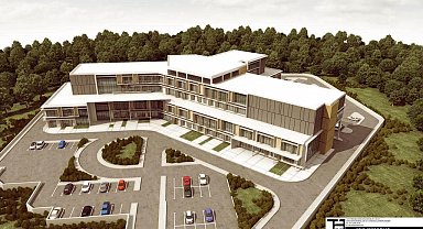 Yeni Çine Devlet Hastanesi inşaatının yüzde 50'si tamamlandı