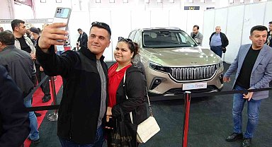 Yerli otomobil Togg, Yozgat'ta büyük ilgi gördü