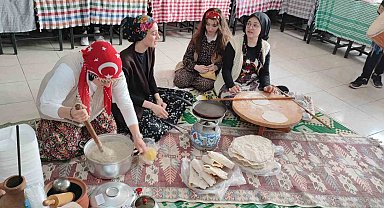 Yöresel Lezzetler Yarışması'nda renkli anlar