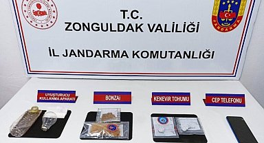 Zonguldak'ta uyuşturucu operasyonunda 1 tutuklama