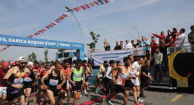 100. Yıl Darıca Koşusu, 600 kişinin katılımıyla gerçekleşti