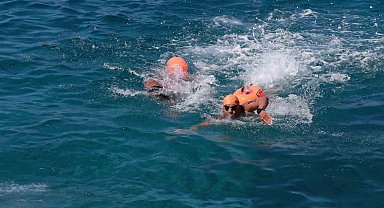 17. Uluslararası Meis-Kaş Yüzme Yarışı yapıldı