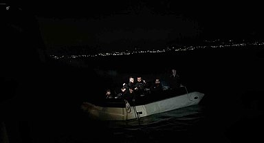 19 düzensiz göçmen kurtarıldı, 27'si yakalandı