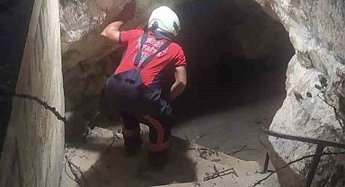 3 kişi Eshab-ı Kehf mağarasında mahsur kaldı