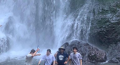 30 genç doğa da iki gün geçirdi