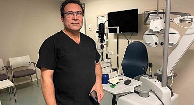 35 haftalık prematüre bebeğe kuvözde katarakt ameliyatı yapıldı