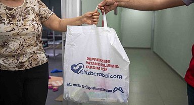 'Biriz beraberiz' destekleri depremzedelere ulaşıyor
