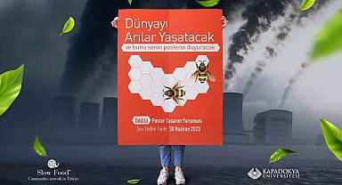 'Dünyayı arılar yaşatacak' poster yarışması başladı