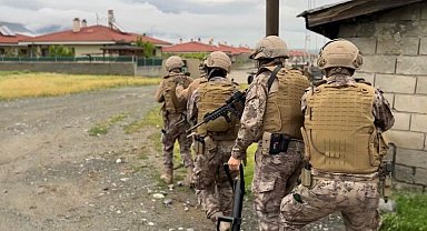 'Kukla' operasyonunda odunluğa saklanan silahlar ele geçirildi