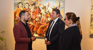 'Renklerin Tınısı' isimli resim sergisinin açılışı gerçekleşti