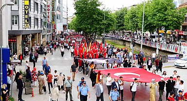 4 gün süren Atatürk ve İstiklal Yolu Yürüyüşü sona erdi
