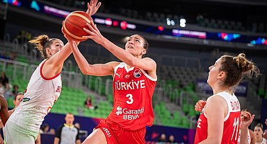 A Milli Kadın Basketbol Takımı gruptaki ilk galibiyetini aldı