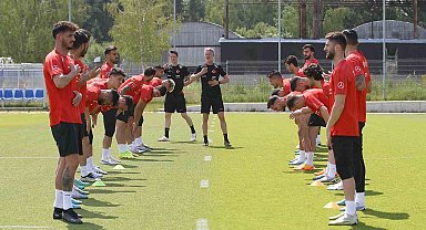 A Milli Takım, Letonya maçının hazırlıklarını tamamladı