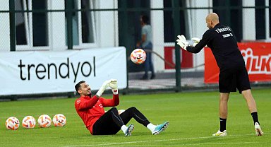 A Milli Takım Samsun'daki ilk antrenmanını yaptı