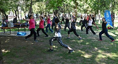 Açık havada spor keyfi başlıyor