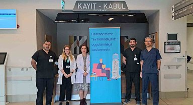 Adana Şehir Hastanesi'nden 'evde diyaliz' hizmeti