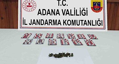 Adana'da 177 adet uyuşturucu hap ele geçirildi