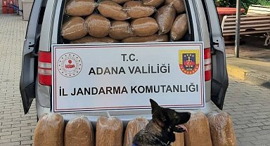 Adana'da kaçak 255 kilogram tütün ele geçirildi