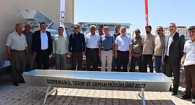 Adıyaman'da 40 köye sıvat dağıtıldı