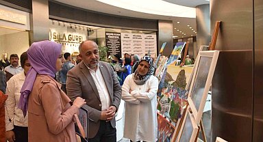 Afyonkarahisar'da 'Kültür Sanat Sokağı' sergisi açıldı