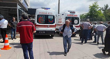 Ağabeyi tarafından vurulan adam Zonguldak'a sevk edildi
