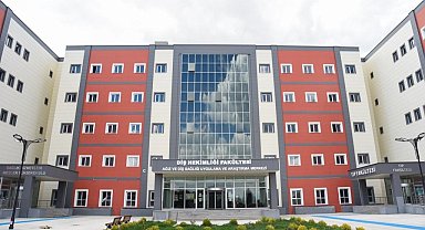 Ağız ve Diş Sağlığı Merkezinin altyapı çalışmaları büyük bir sürat ve titizlikle yapılıyor