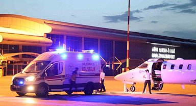 Ağrı'da başından vurulan genç ambulans uçakla Ankara'ya gönderildi