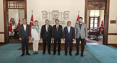 AK Parti heyetinden Vali Kızılkaya'ya ziyaret