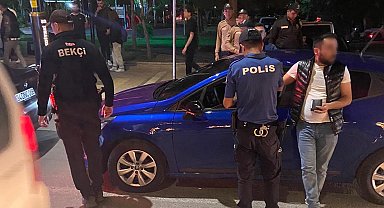 Aksaray'da yüksek ses ve modifiyeli araç denetimi