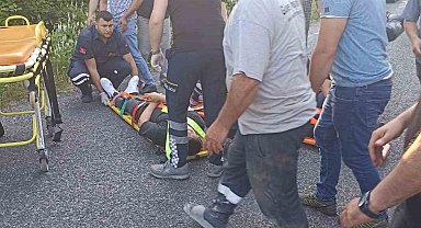 Alaplı'da otomobil ile motosiklet kaza yaptı: 2 yaralı