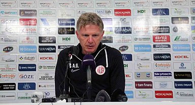 Alfons Groenendijk: "Hayal kırıklığı yaşadık"