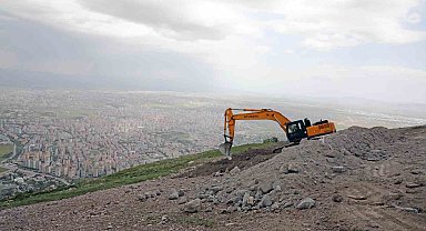 Ali Dağı kalkış pisti yenileniyor