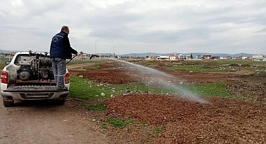 Altıeylül'de ilaçlama çalışmaları aralıksız sürüyor